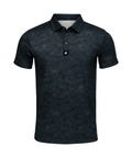 Black Marsh Duck Camo Golf Polo