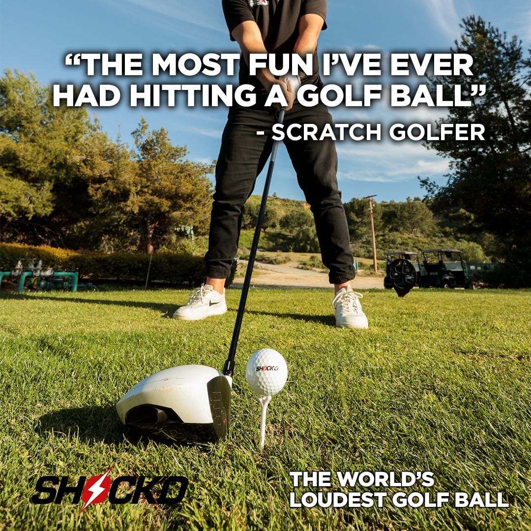SHOCK'D Golf Balls